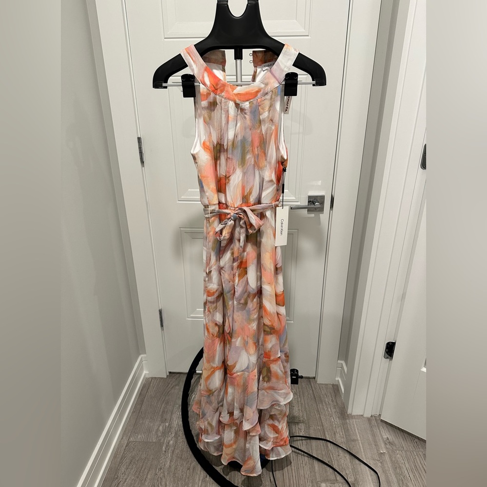 Floral watercolor dress, Calvin Klein NWT - perfect for wedding guest